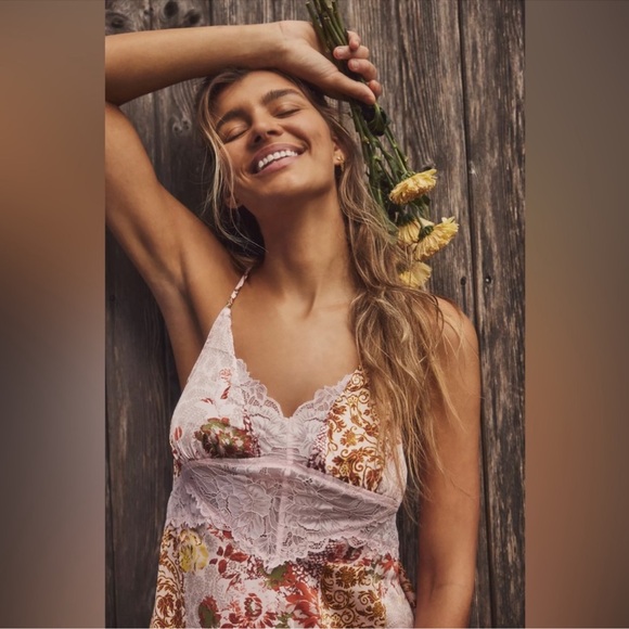 🎉LAST PIECE🎉Free People Right Now Midi Slip Dress - Picture 4 of 7